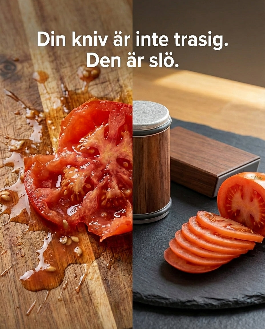 THE ROLLING EDGE | Rullande knivslipare med diamantskiva