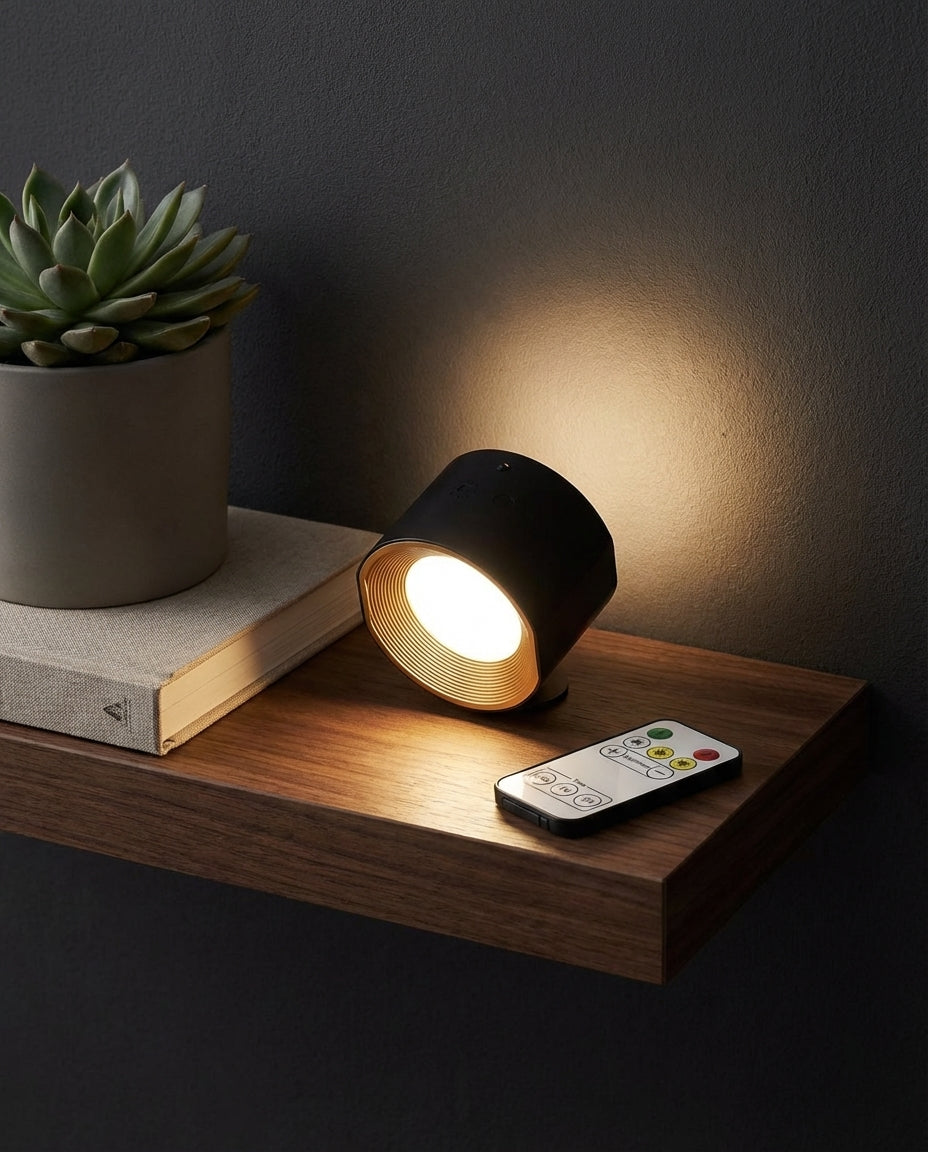 LumiOrb 360 — Trådlös vägglampa