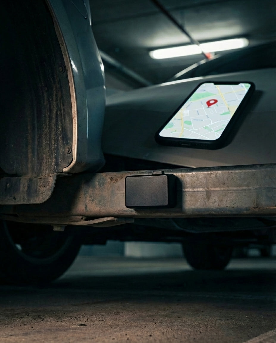 Mini Magnetisk GPS-spårare | Världstäckning & Realtid