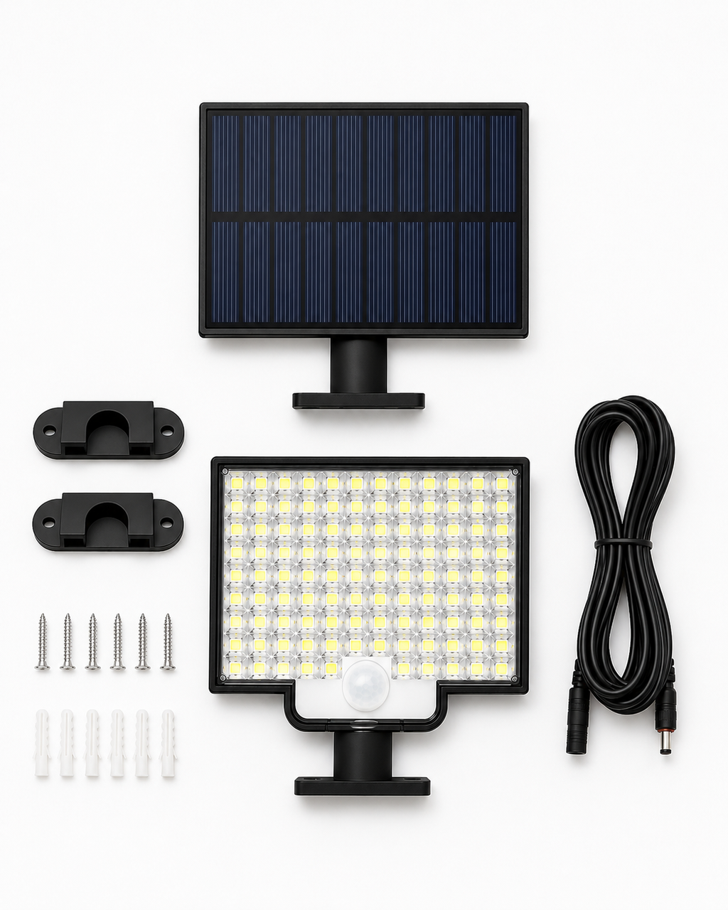 Solardrivet Rörelsesensorljus Utomhus | 106 LED 3000lm
