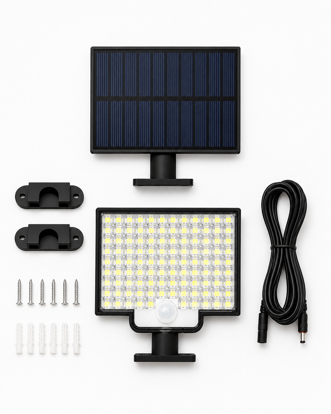 Solardrivet Rörelsesensorljus Utomhus | 106 LED 3000lm