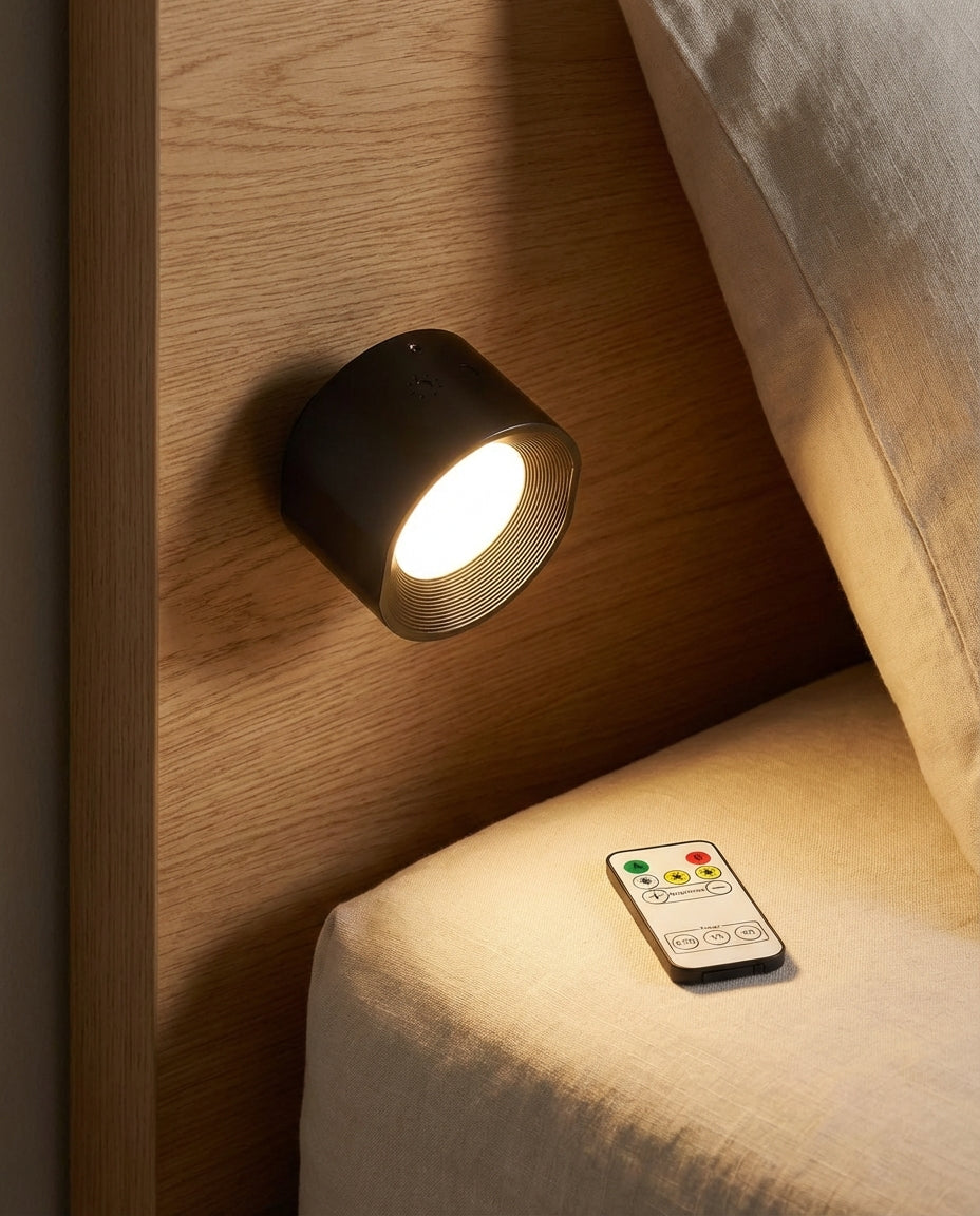 LumiOrb 360 — Trådlös vägglampa