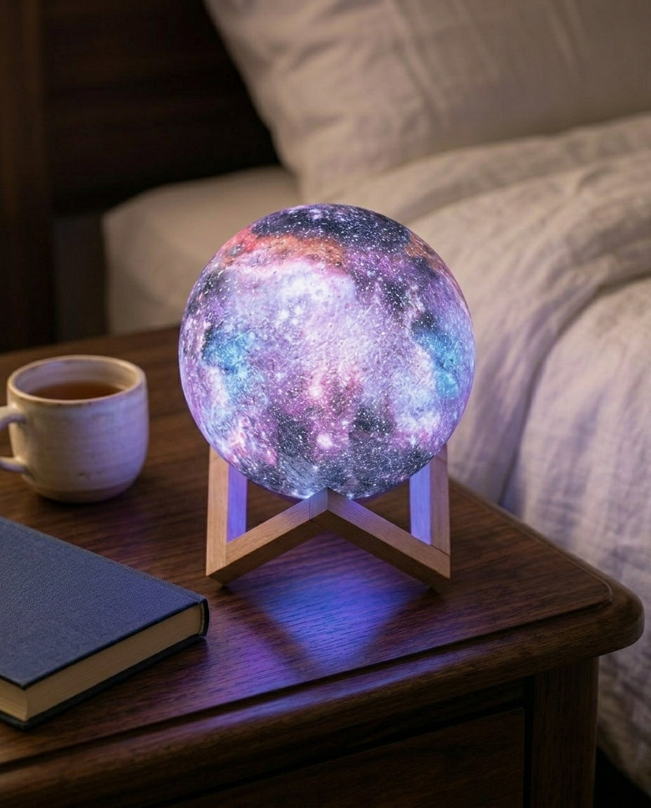 Galaxlampa med beröringskontroll | Stjärndesign nattlampa