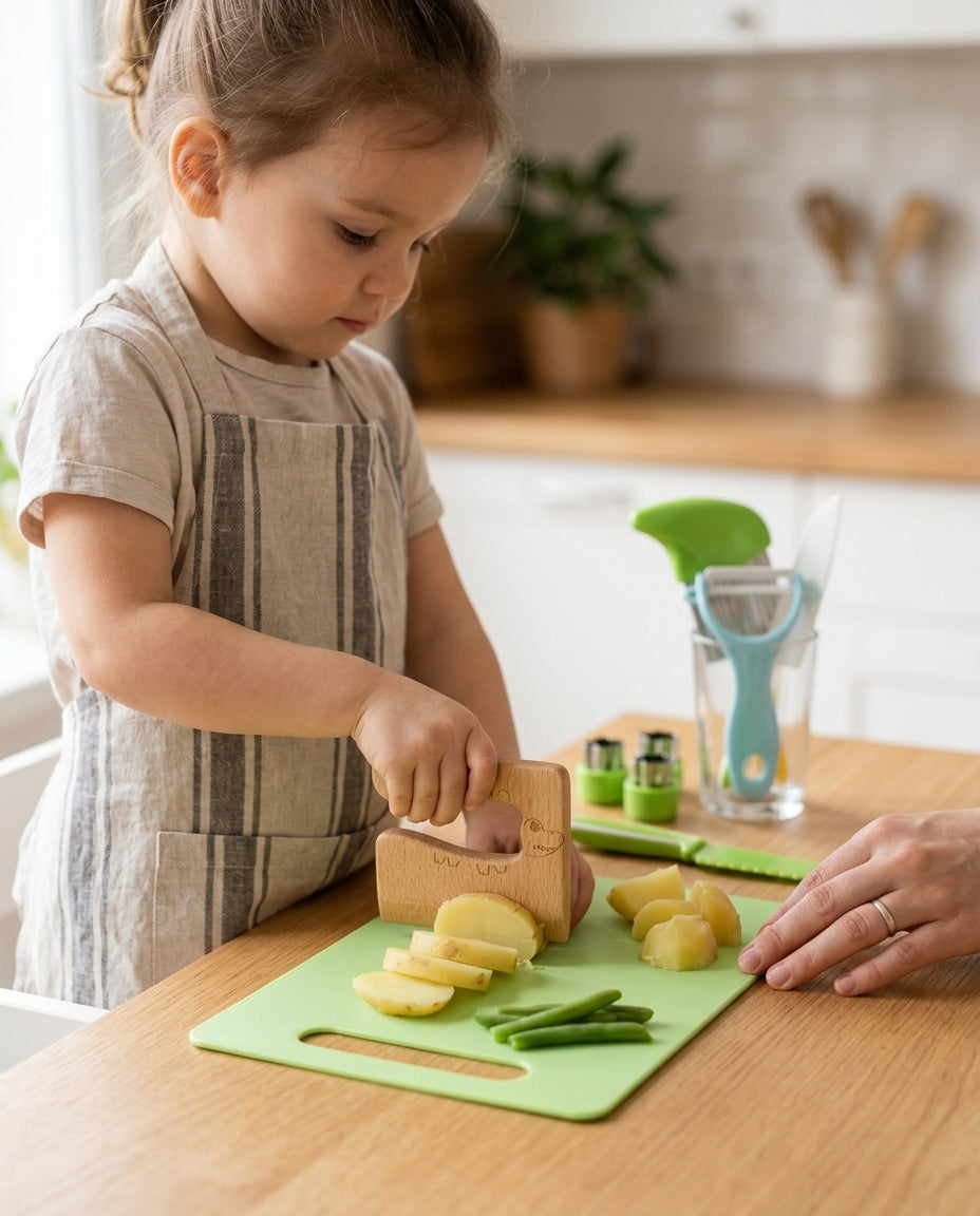 LittleHands Kitchen Co. | 13-delars riktigt matlagningsset för barn