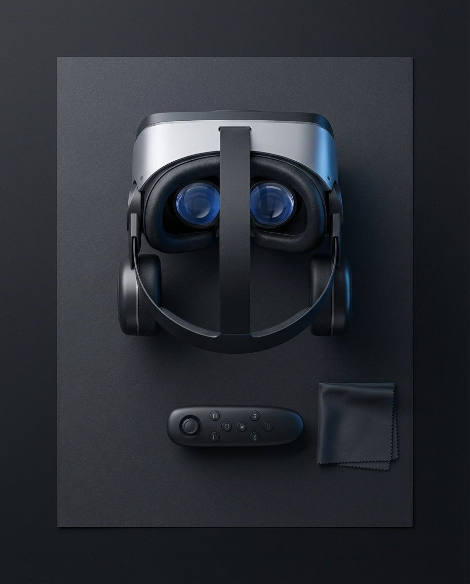 VR-headset med inbyggda hörlurar | ImmersaView Pro