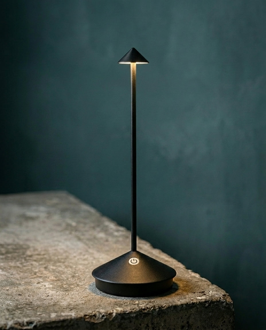 Trådlös LED-bordslampa – Dimbar & uppladdningsbar | LumiSlim
