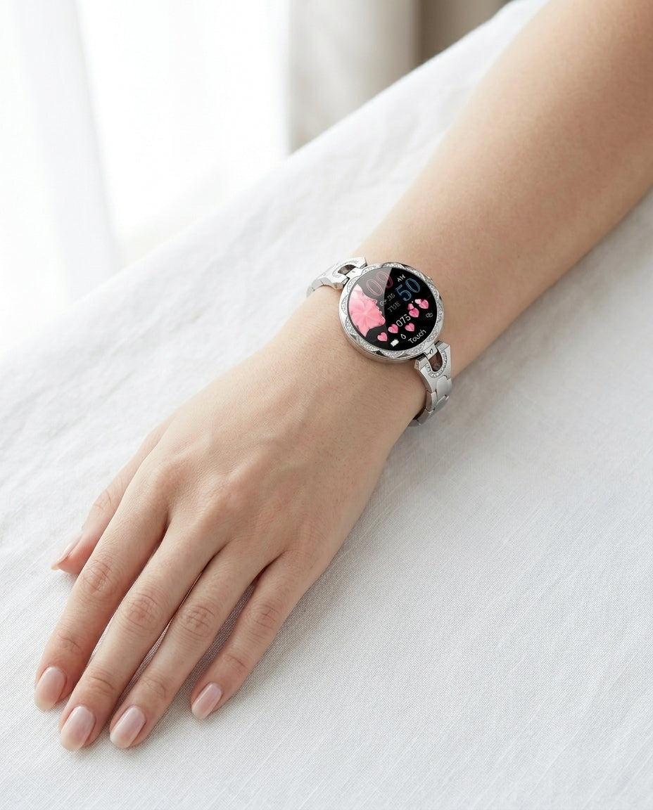 Damernas Fitness-Smartwatch | Vattentät | Pulsmätare
