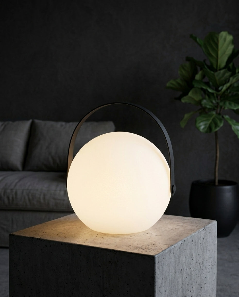 Bärbar LED-lykta | Trådlös uppladdningsbar bordslampa