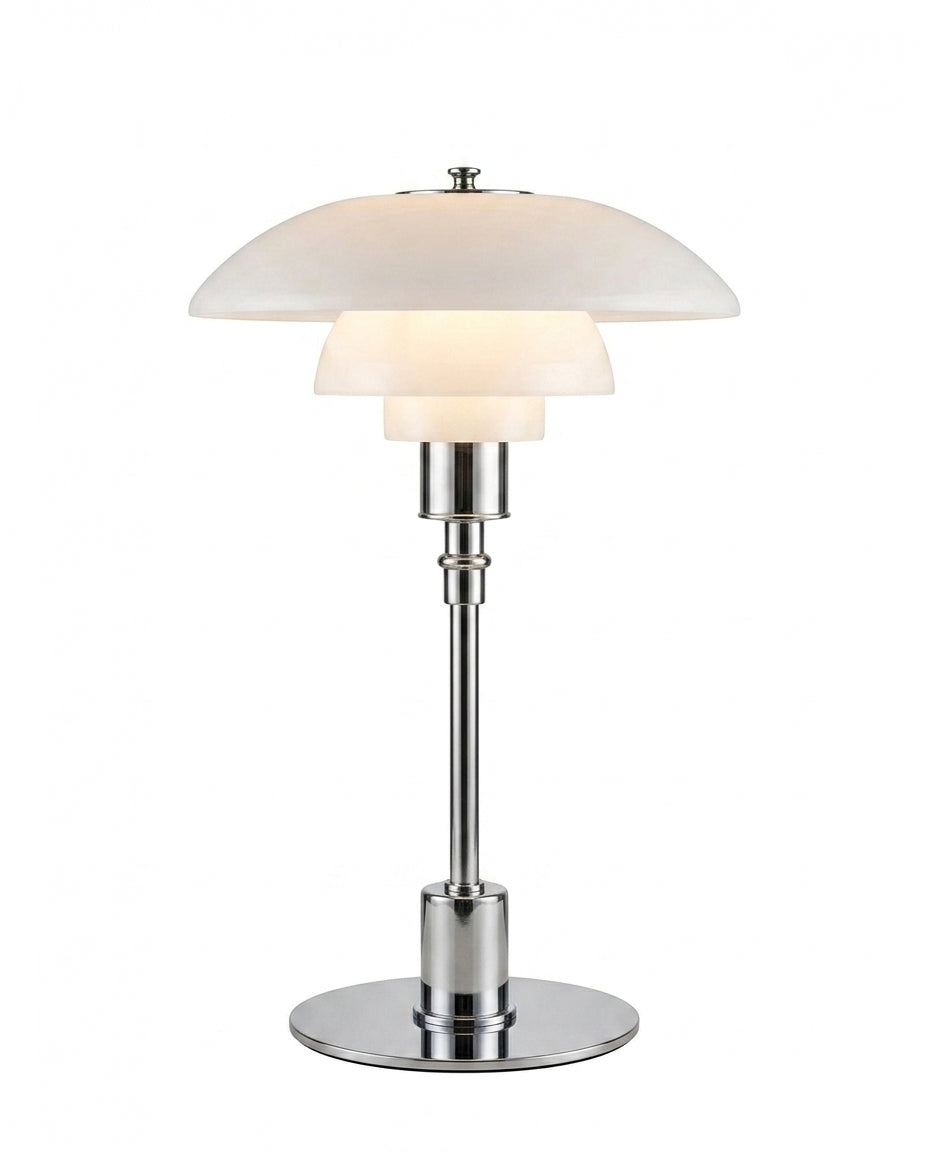 LED-bordslampa – Skandinavisk design | Järn & glas