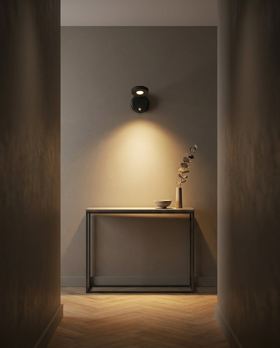 Trådlös LED-spotlight med rörelsesensor | LumaSwivel 360