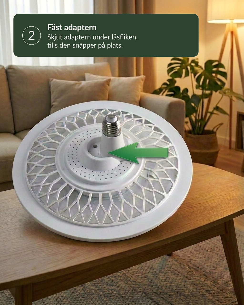 SilentBreeze AirGlow | 2-i-1 takfläkt och belysning