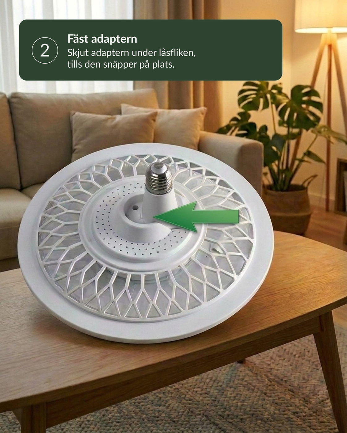 SilentBreeze AirGlow | 2-i-1 takfläkt och belysning