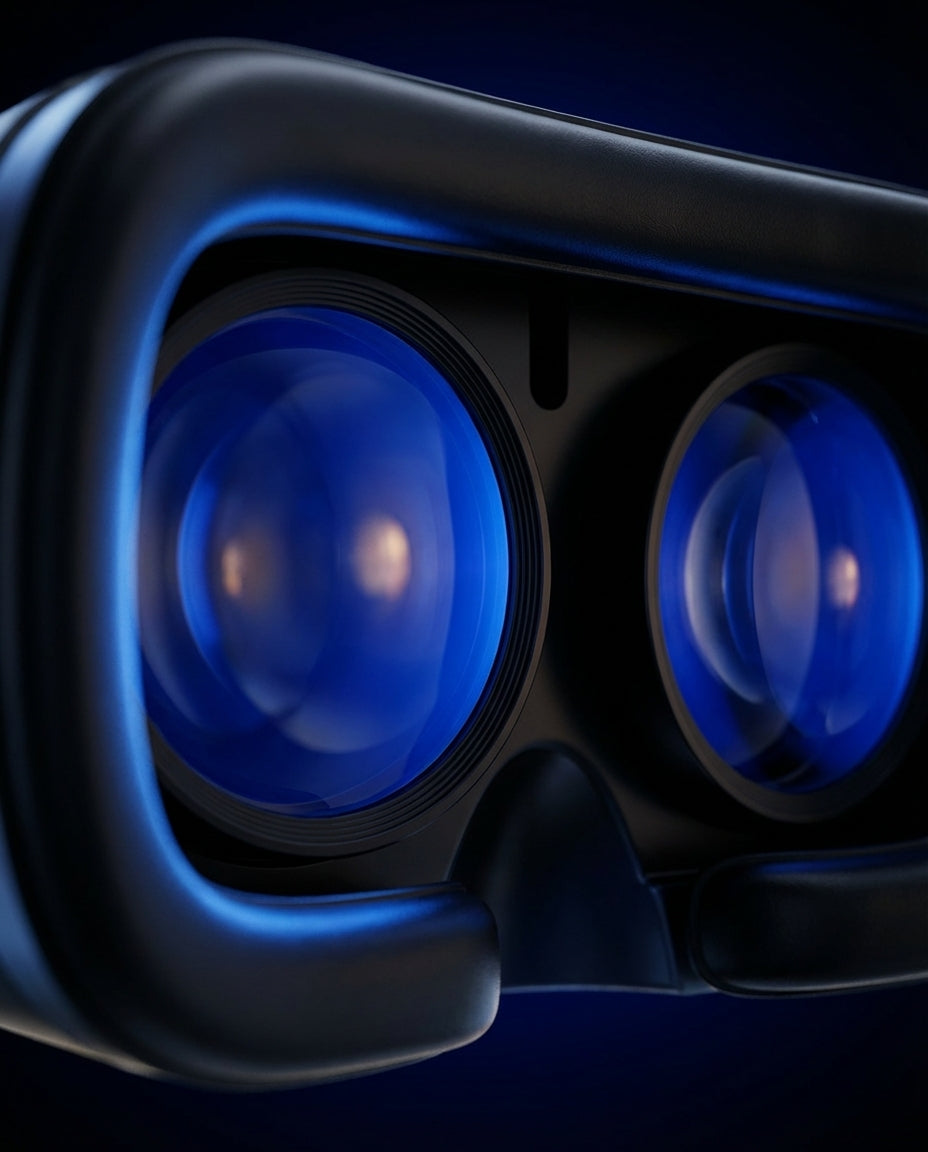 VR-headset med inbyggda hörlurar | ImmersaView Pro