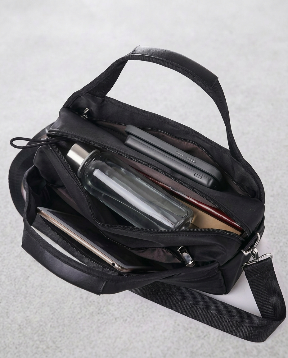 Stöldskyddad Crossbody-väska – Vattentät Oxford-handväska