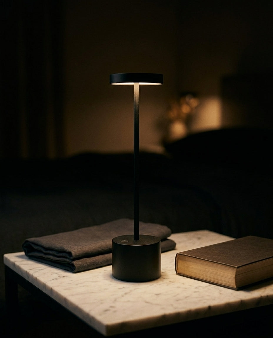 Uppladdningsbar LED-bordslampa | Touch-dimmer – Lumara