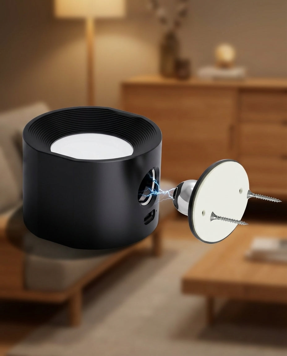 LumiOrb 360 — Trådlös vägglampa