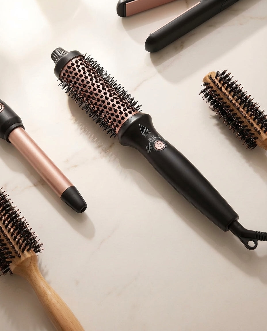 BlowoutPro | 3-i-1 Termisk Stylingborste