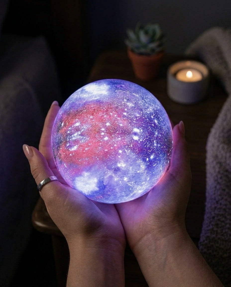 Galaxlampa med beröringskontroll | Stjärndesign nattlampa