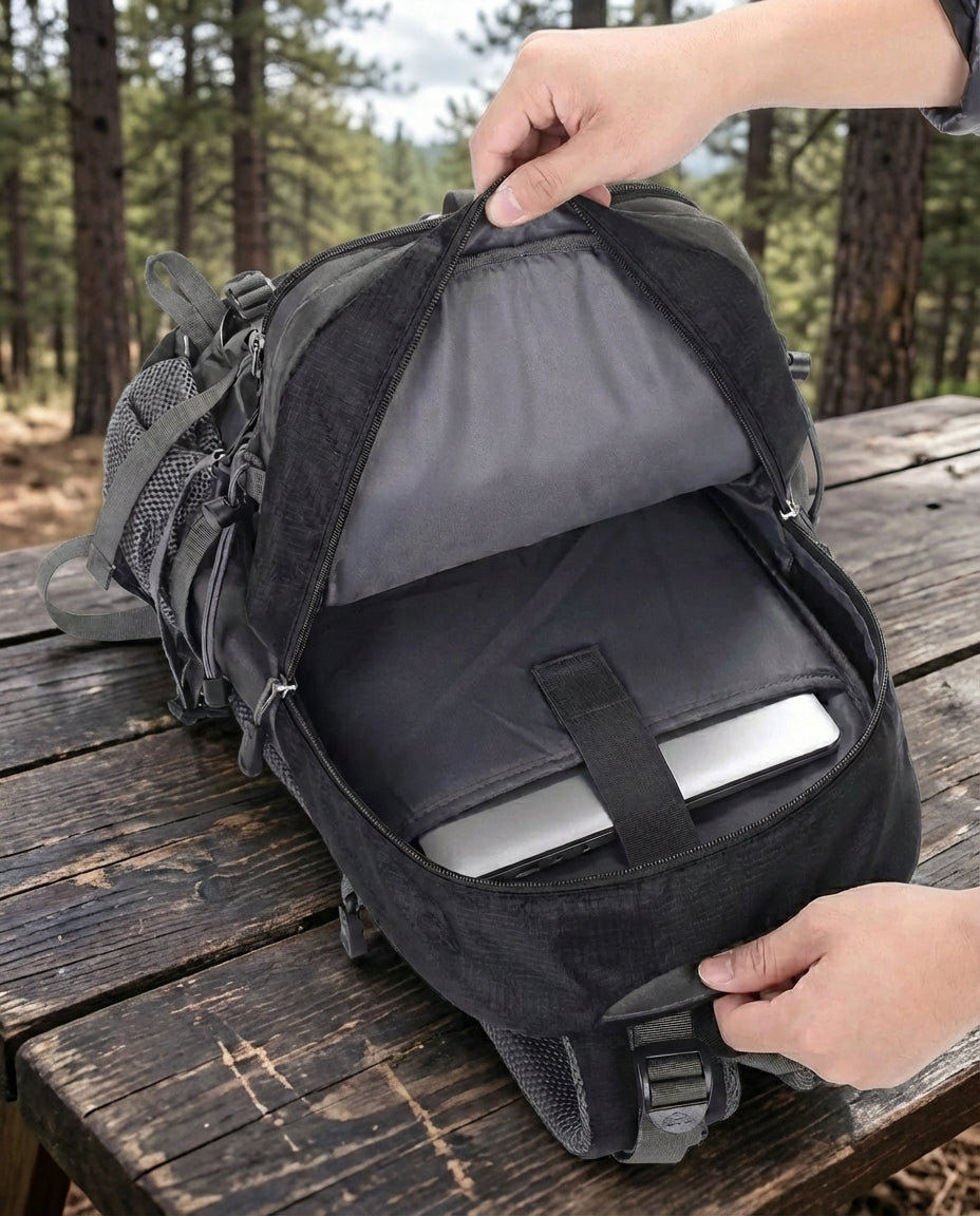Vandringsryggsäck 40L Vattentät Lätt – Summit Roam
