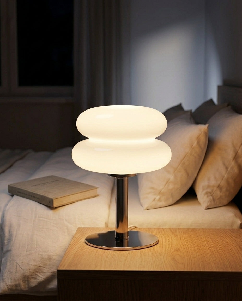 LED Bauhaus-bordslampa | Retro Orb Glödande Skrivbordslampa