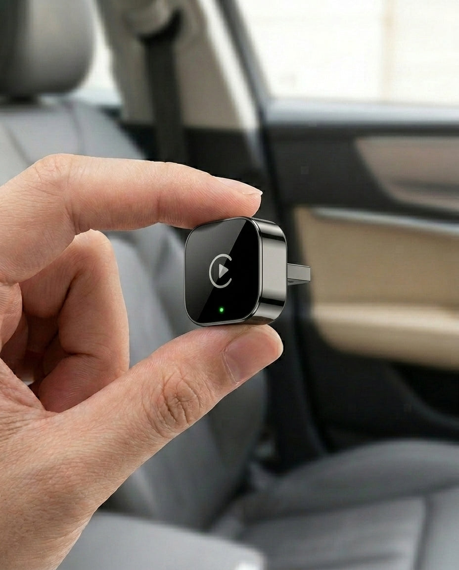 Trådlös CarPlay & Android Auto-adapter | 2-in-1