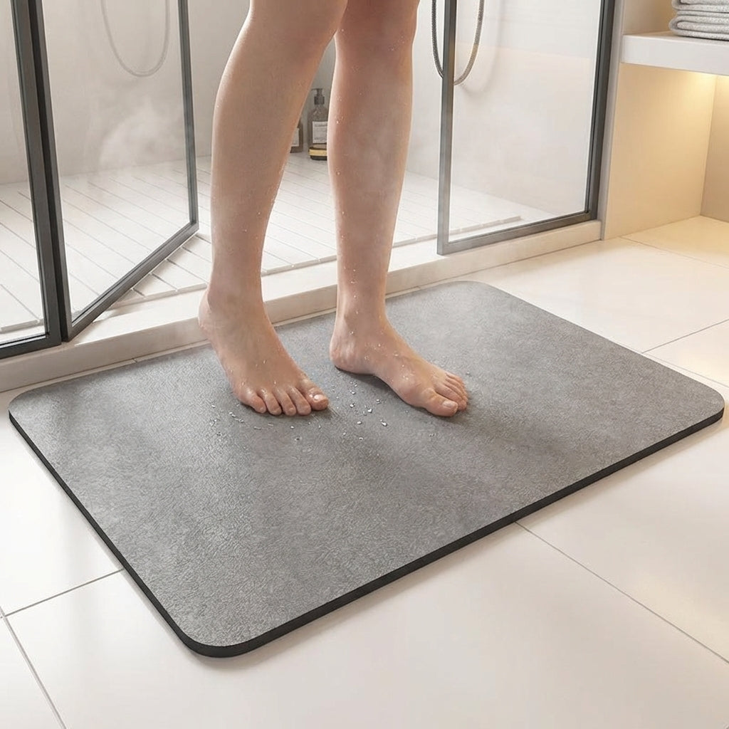 Snabbtorkande Halkfri Badmatta – AquaStep