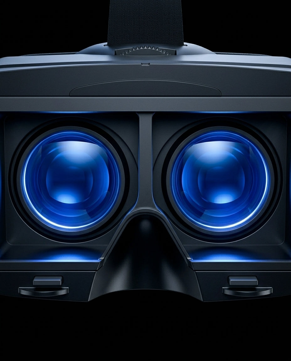 VR-headset med inbyggda hörlurar | ImmersaView Pro