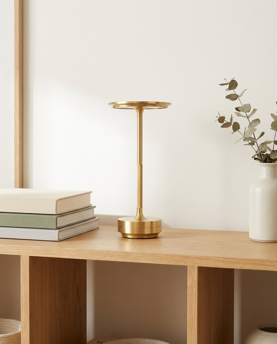 Trådlös Laddningsbar Bordslampa | Aura Glow
