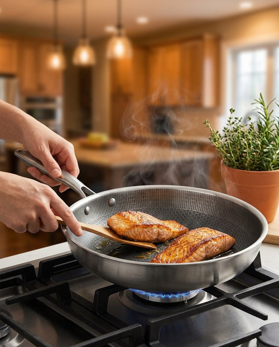Rostfri Stekpanna Non-Stick | PixelCook Pro 30cm