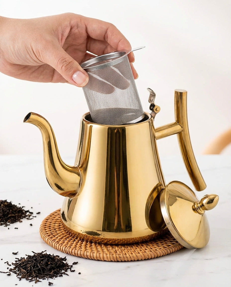 Induktiovattenkokt. med filter | Ståltekan Aurelle