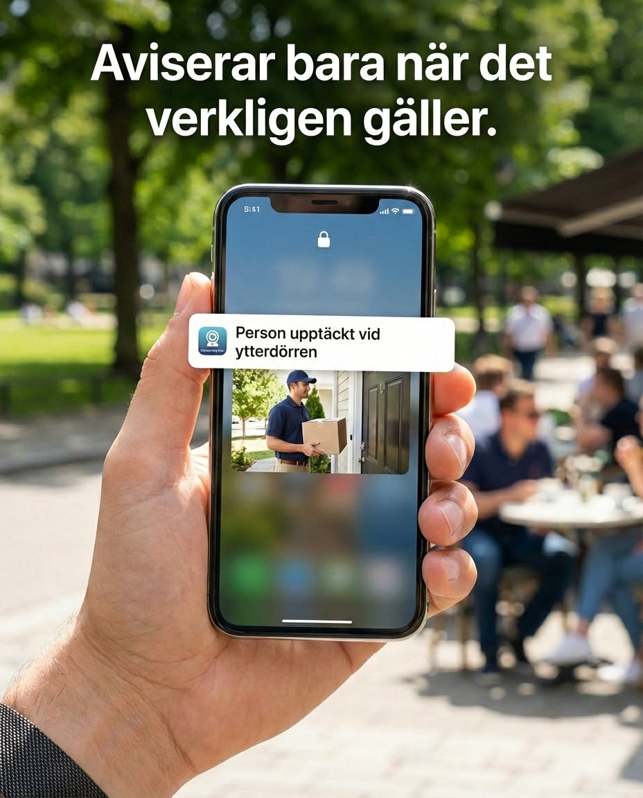 SentryVue Pro 1080p Trådlös Övervakningskamera