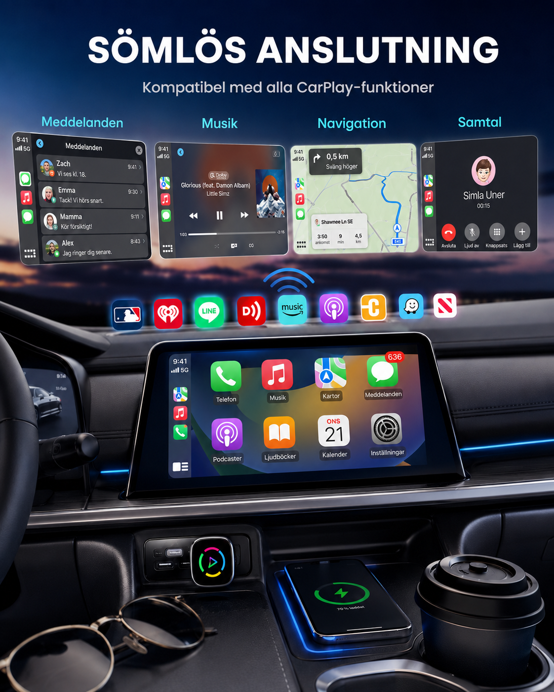 AirLink Drive trådlös adapter