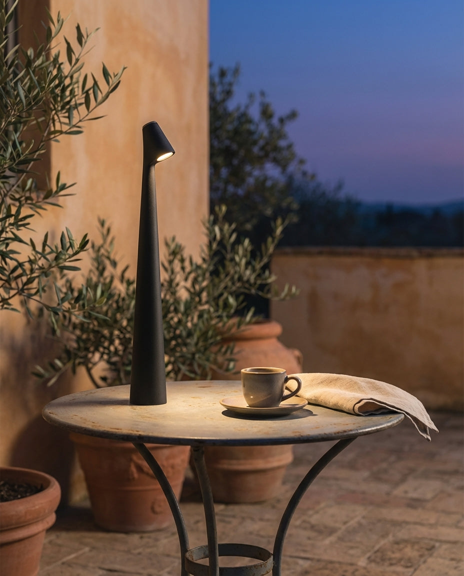 Trådlös LED-bordslampa | Nordisk design | Touch-dimmer