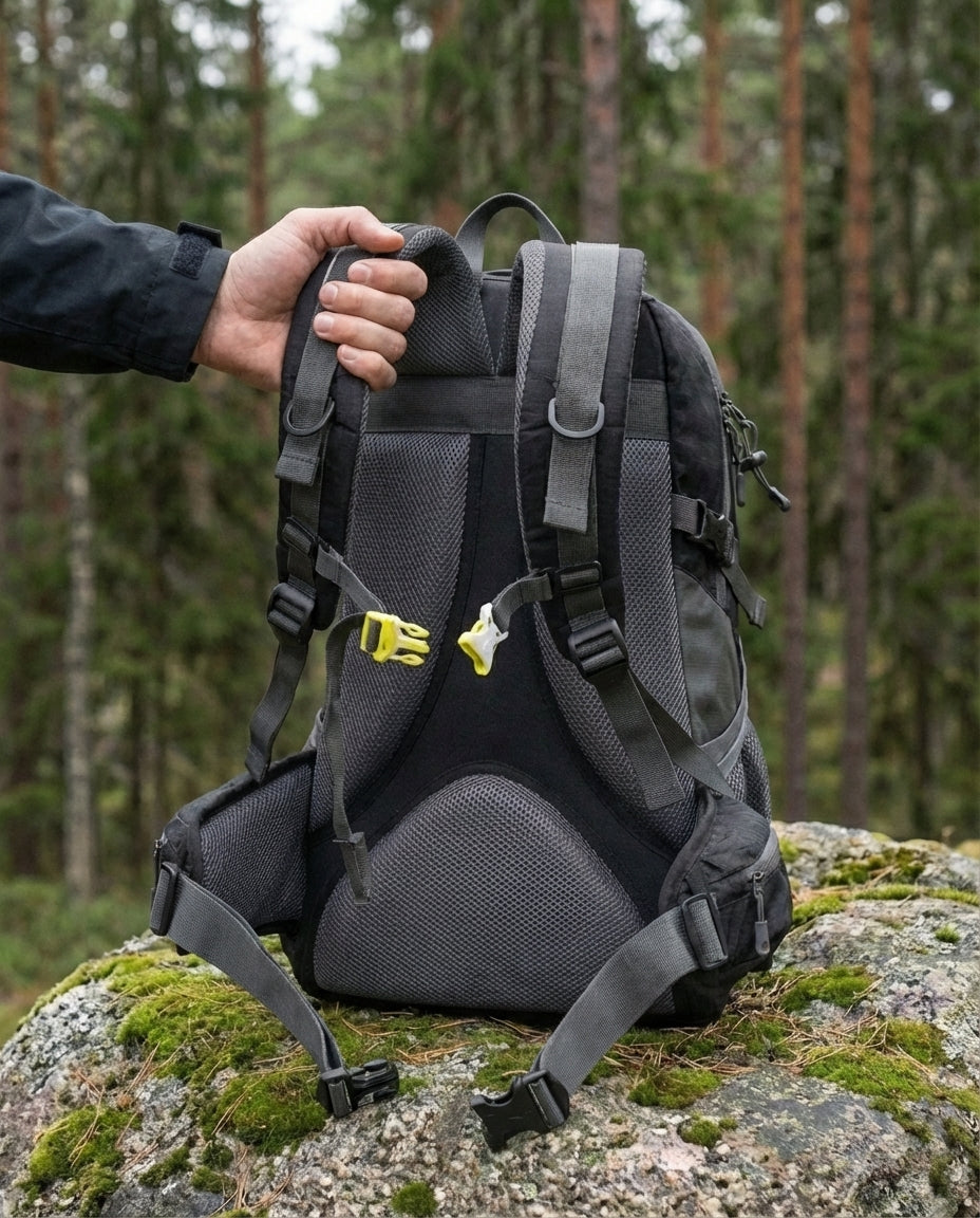 Vandringsryggsäck 40L Vattentät Lätt – Summit Roam