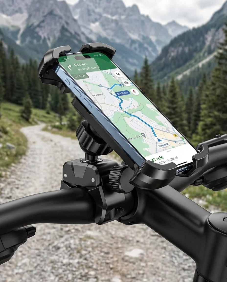 Cykeltelefonfäste – 360° | Passar alla cyklar