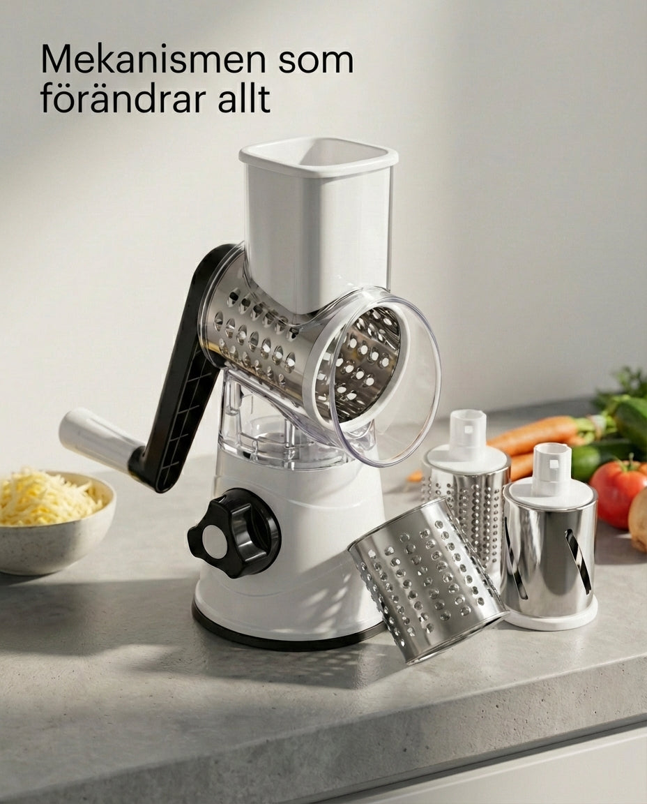 ChopMaster Pro 3-i-1 Roterande Rivjärn