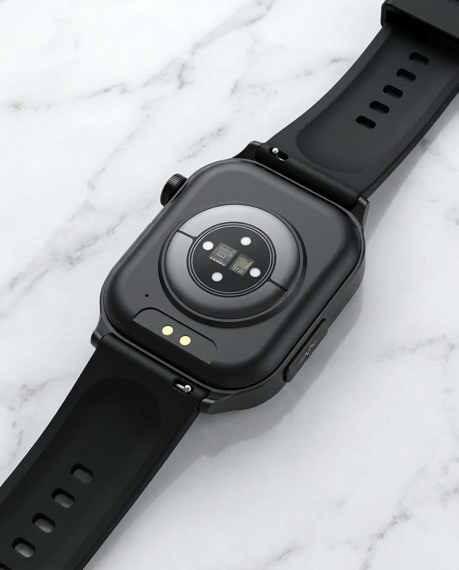 Hälsosmartwatch – EKG, Blodtryck & Hjärtfrekvens | VitalSync Pro