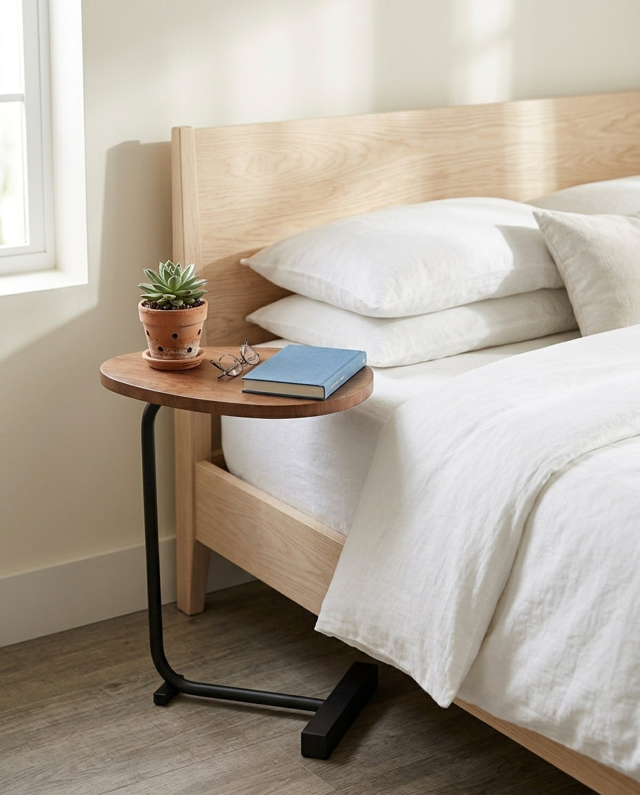 Kompakt sidobord för vardagsrum | Slimline Arc