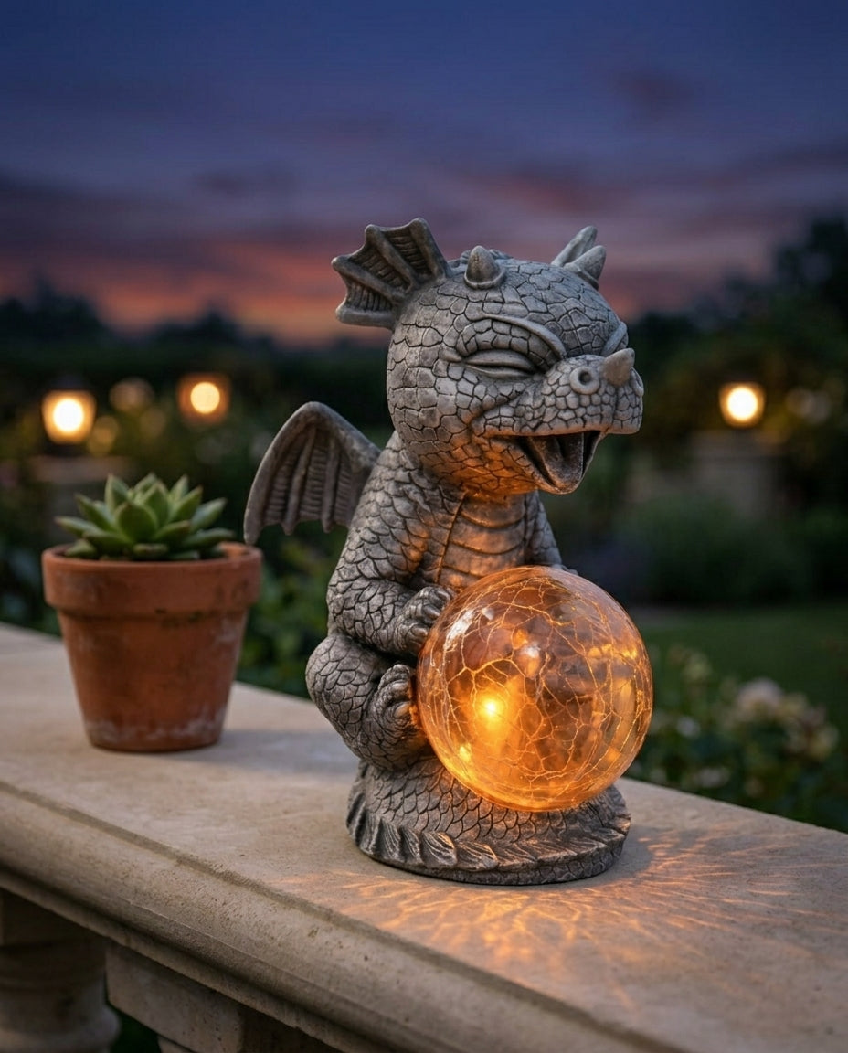 Dragon Orb LED-bordslampa – Varmt sken för hem & kontor