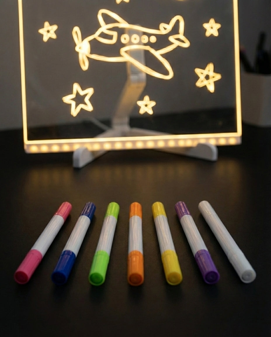 LED-ritbräda för barn | GlowSketch ljusplatta