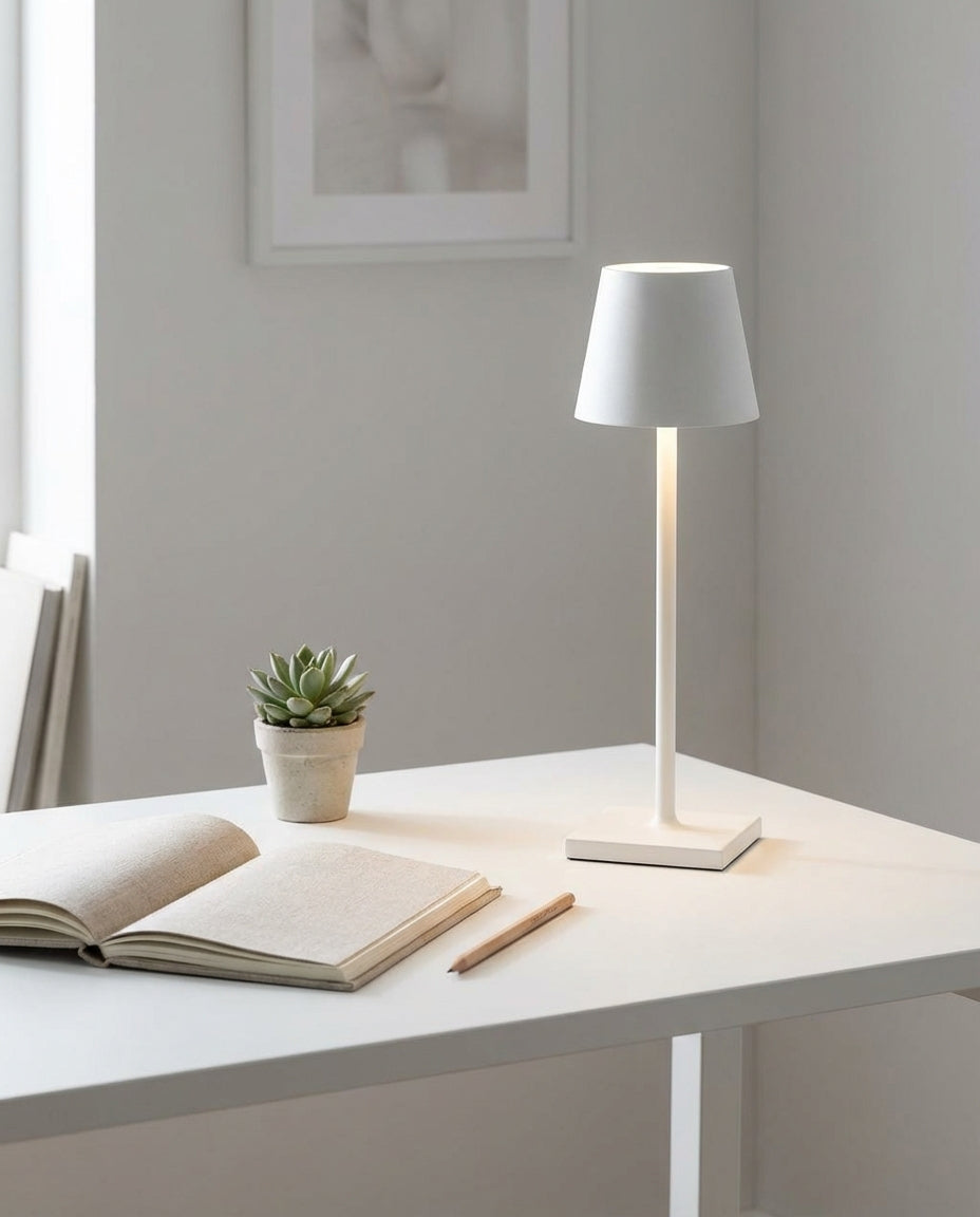 Trådlös laddningsbar bordslampa | LumiereAura