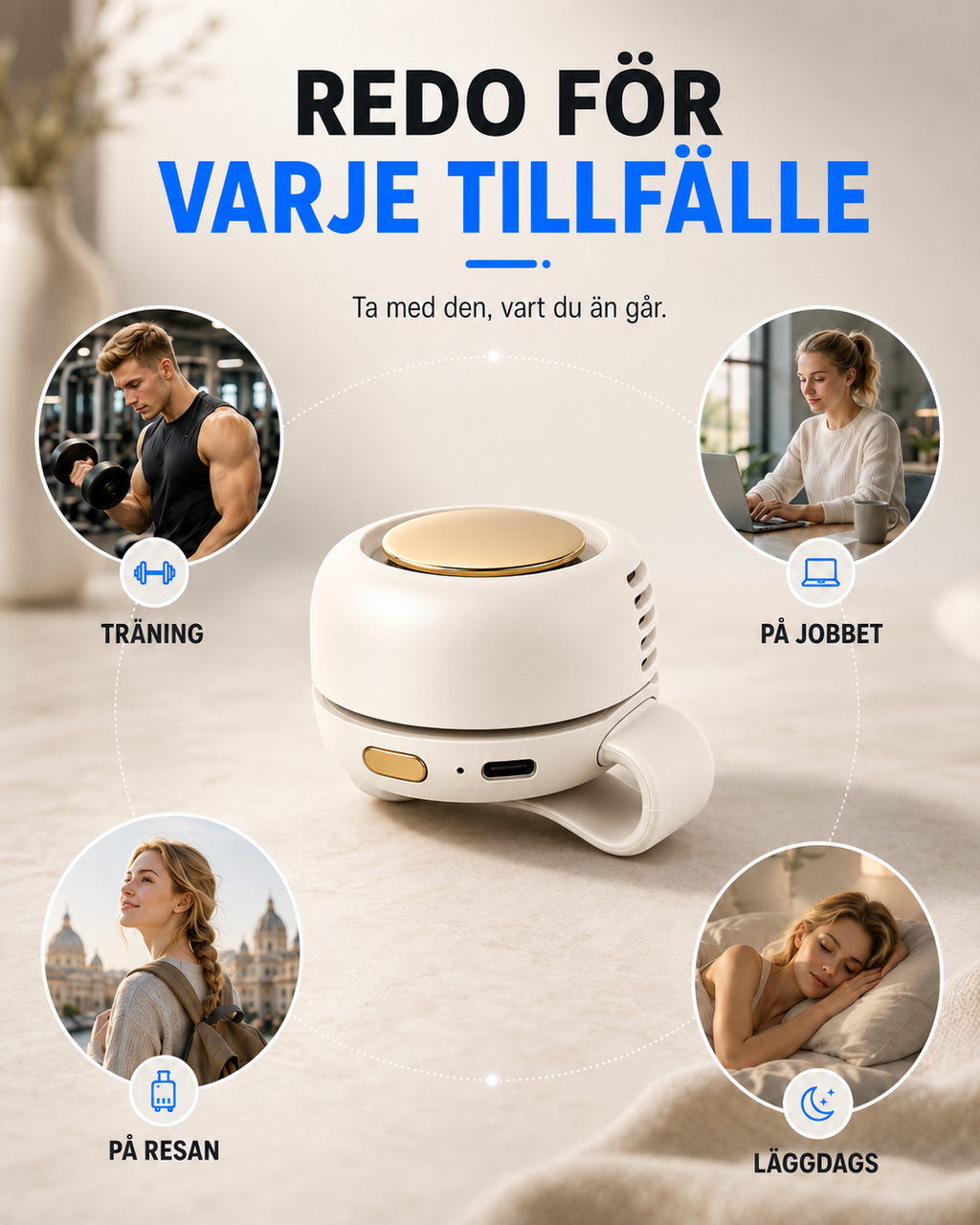 Breeze Clip Personal Cooling Fan