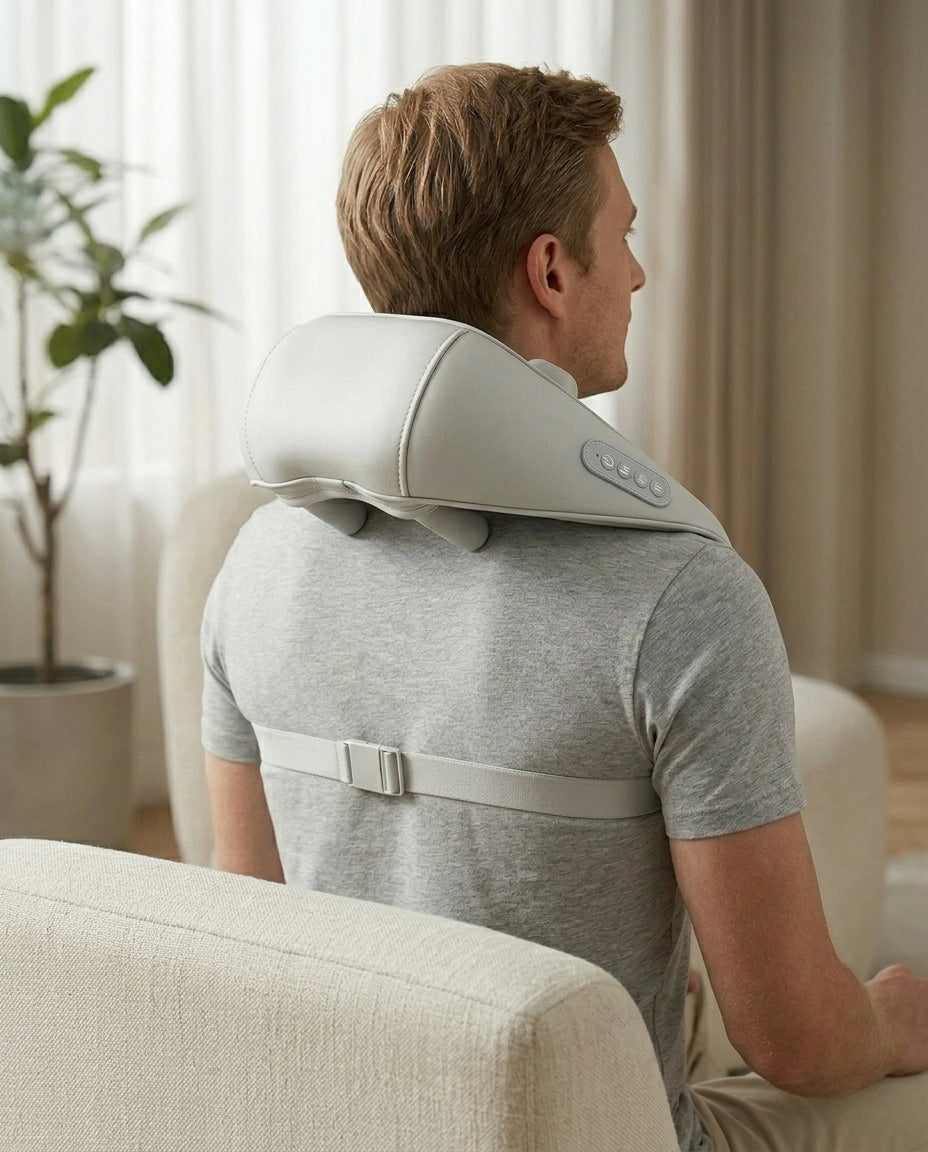 TrueKnead sladdlös nack- och axelmassage
