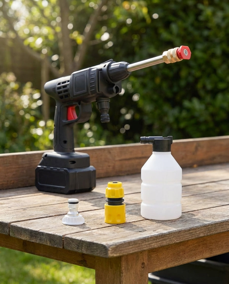AquaShot Pro Trådlös högtryckstvätt