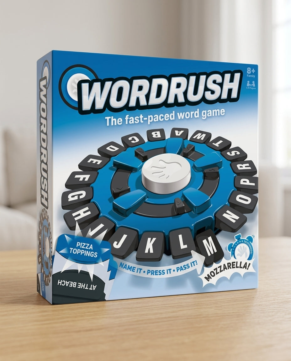 WordRush | ELEKTRONISKT ORDSPEL