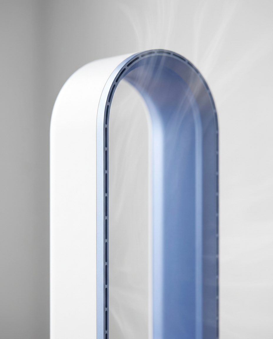 3-i-1 Luftkylare & Luftrenare med Oscillation | ClearFlow