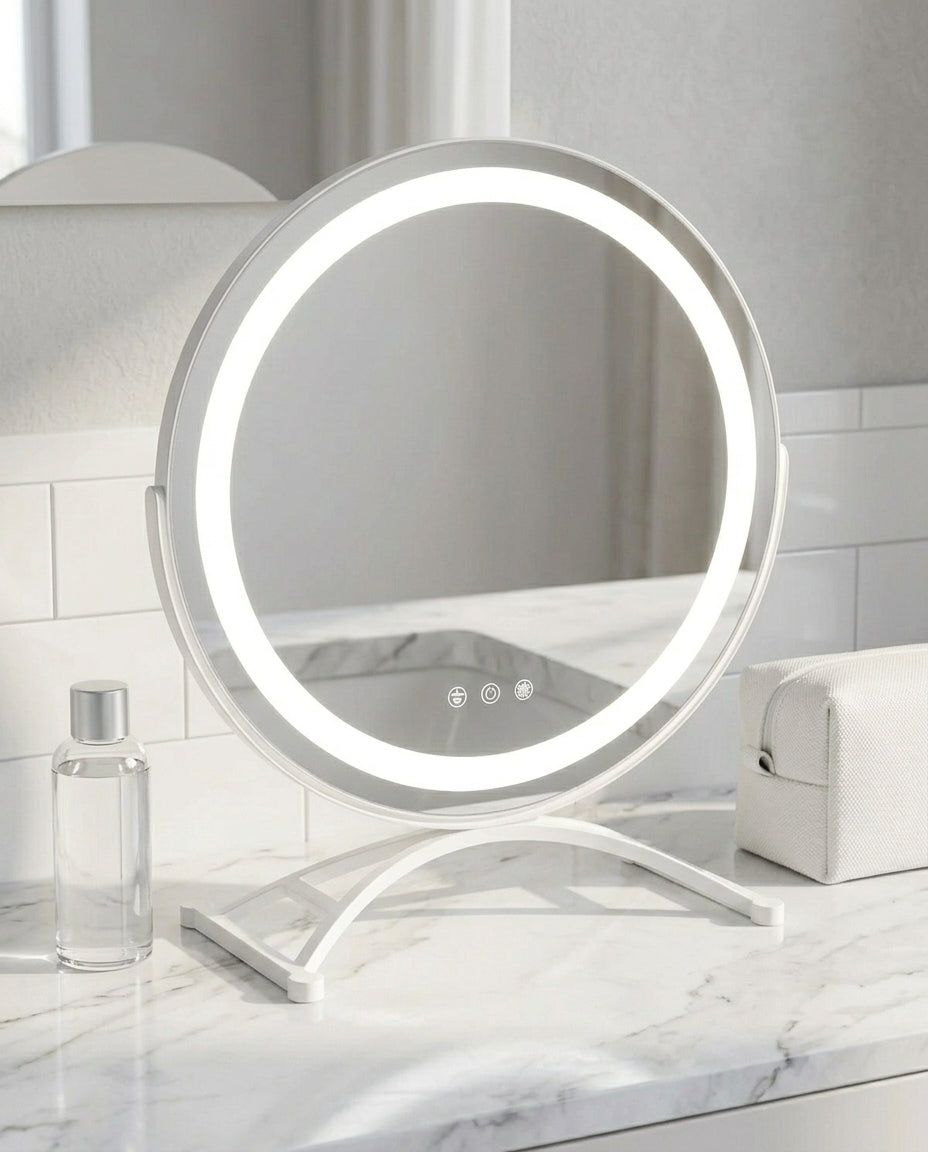 LED-sminkspegel med touchkontroll | Lumi Glow