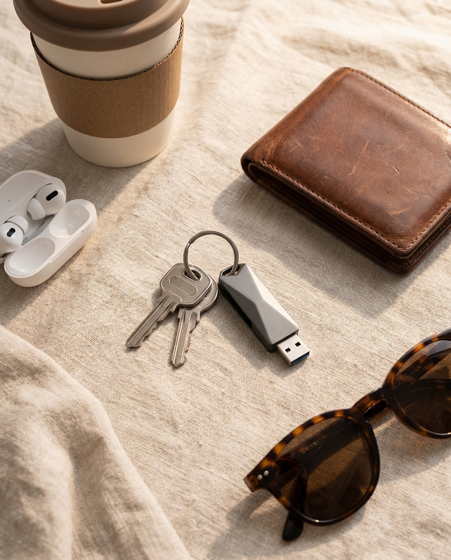 VaultDrive SwiftVault | USB-minne — USB-C & USB-A