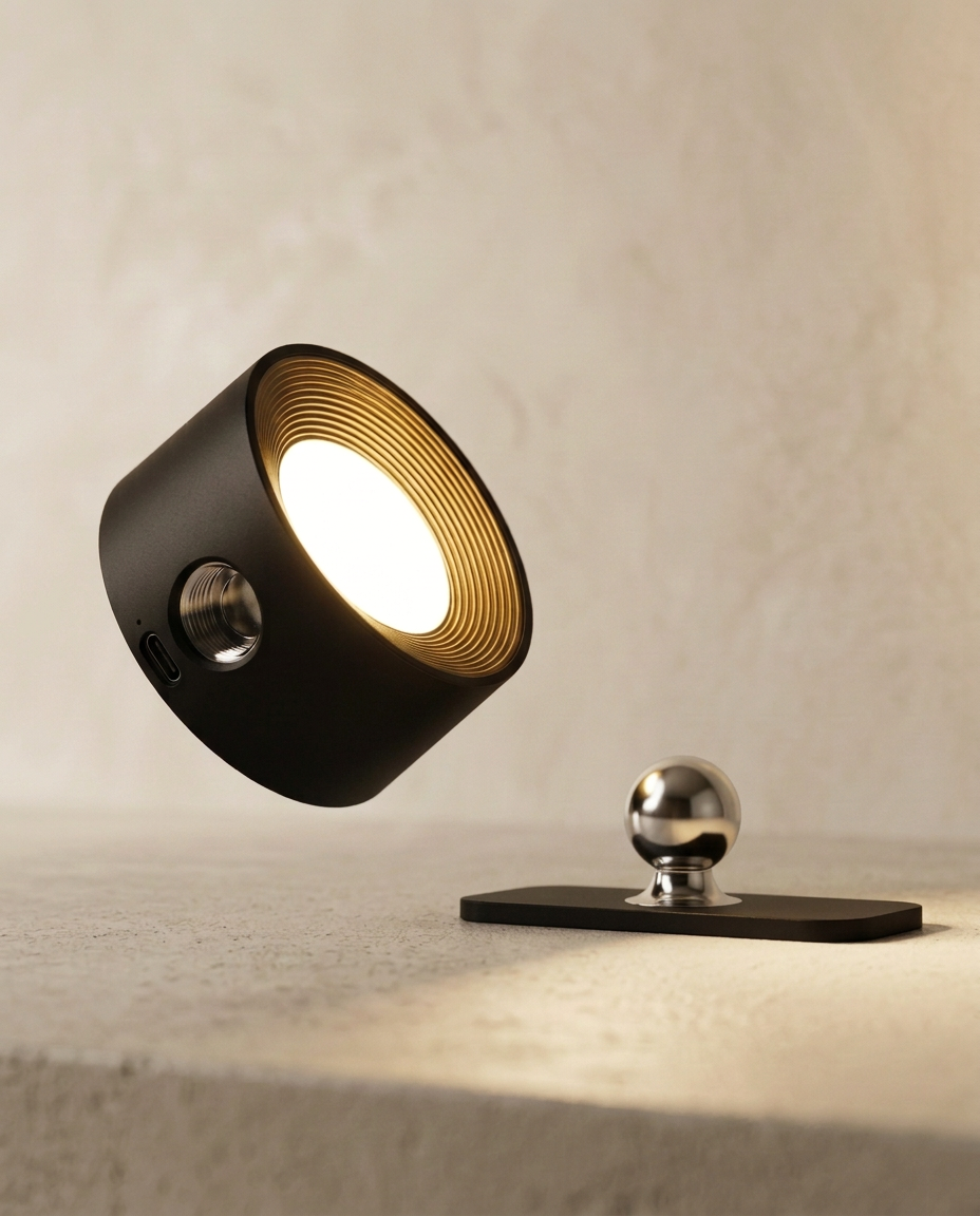 Trådlös uppladdningsbar vägglampa | Lumiflex 360° flex