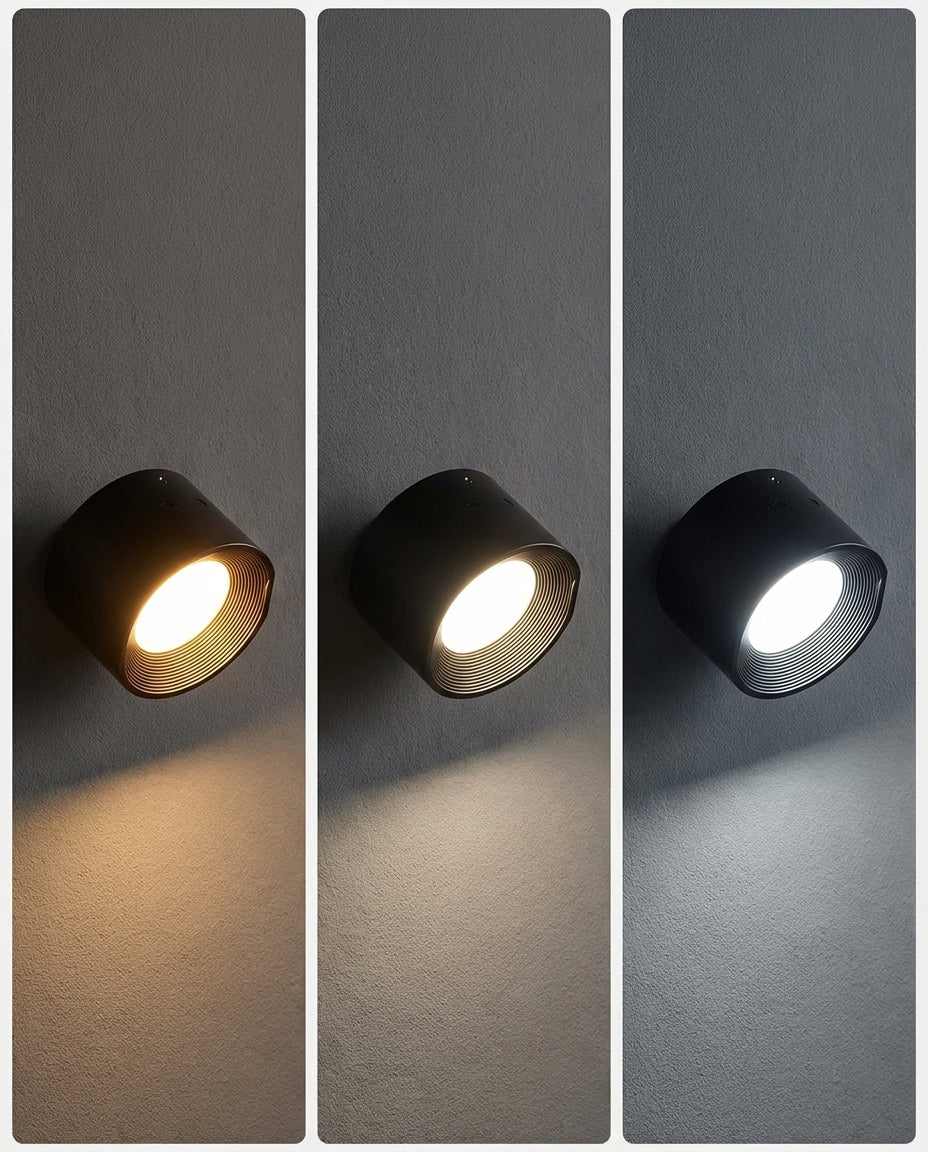 LumiOrb 360 — Trådlös vägglampa